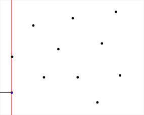 Fortune's algorithm visualised, not made by me