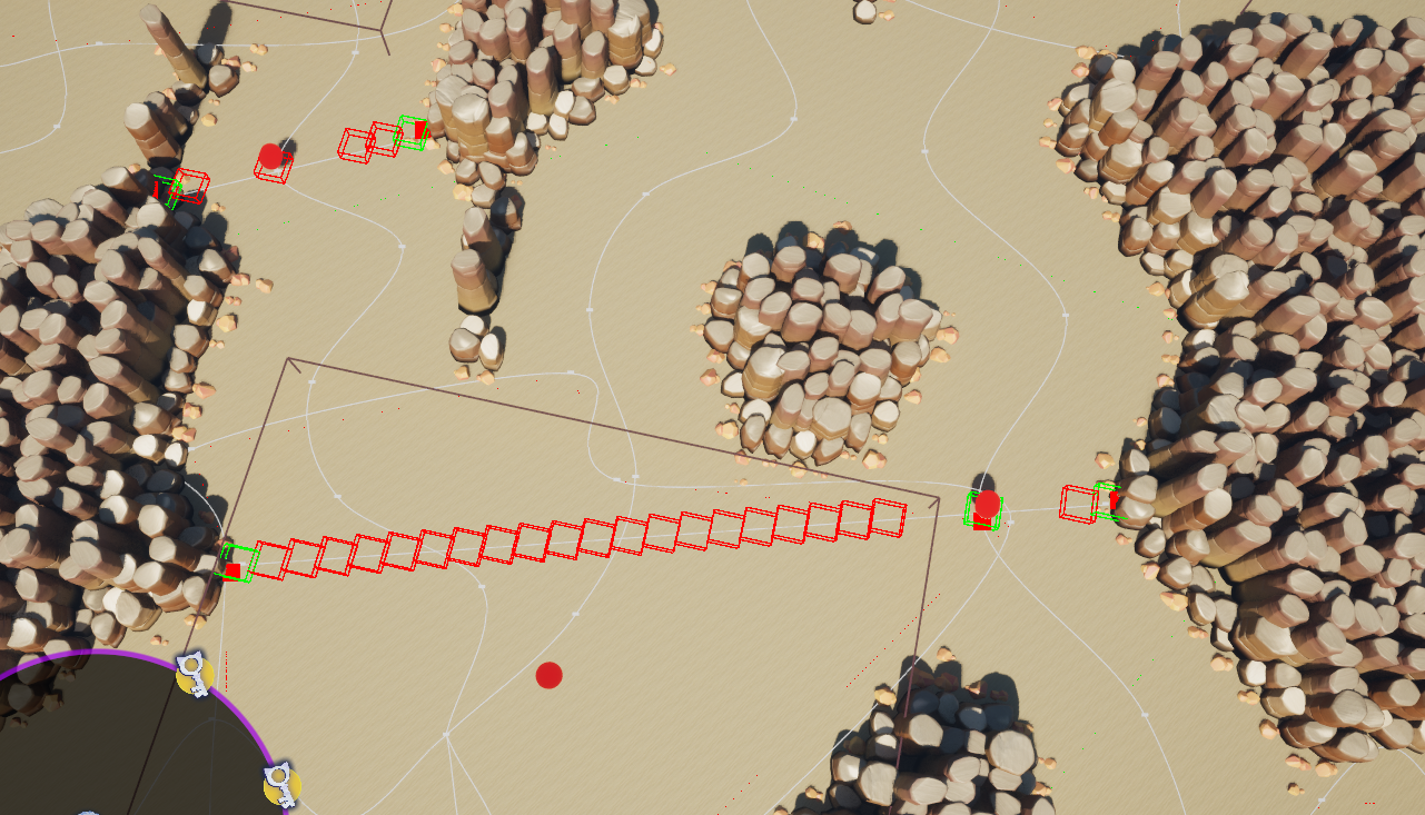 Wasteland Walkers cactus wall in level