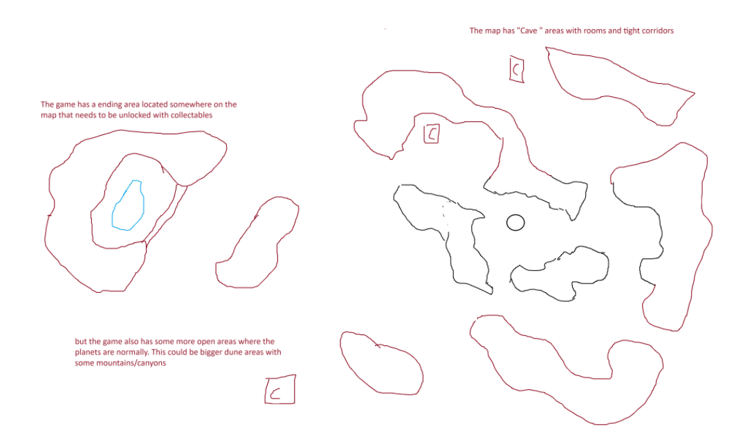 Wasteland Walkers original level design sketch