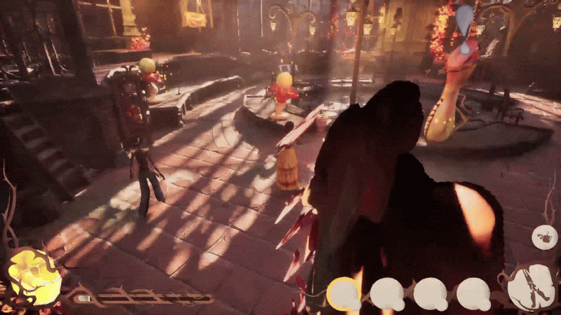 Caretaker behavior loop