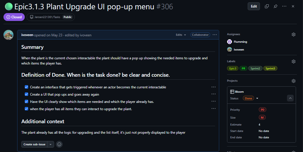 Interaction planning